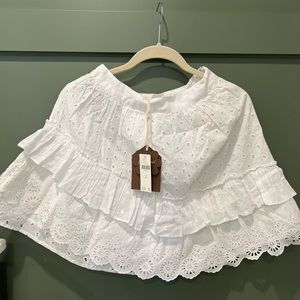 NWT Anthropologie Forever that Girl Eyelet Skirt | XS
